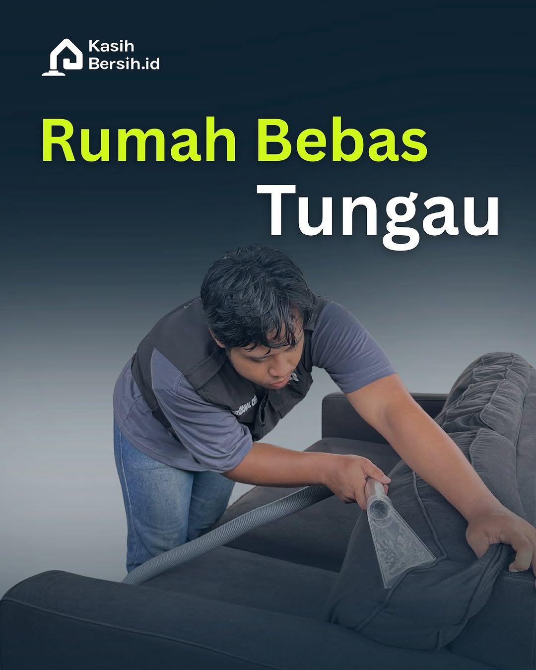 Deep cleaning kasur menghilangkan tungau dan noda